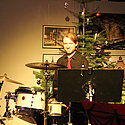 ...und Freude auch bei Markus Lötsch an den Drums