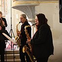 Michaela und Sylke am Sax